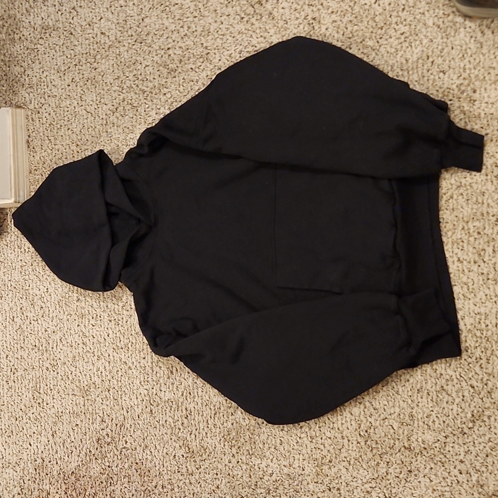 Yeezy Gap Hoodie Black used gently worn 3 times washed once hand dried Size XXL
